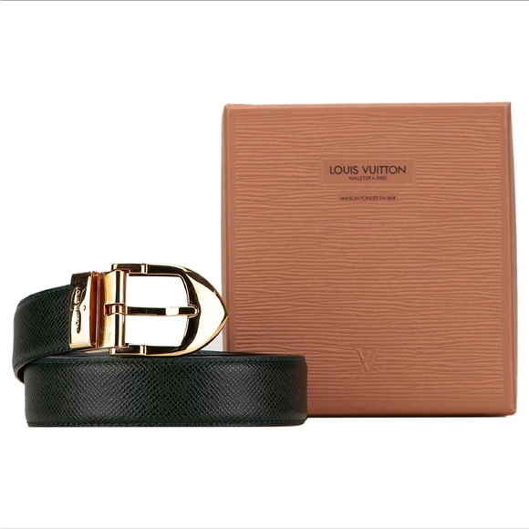 LOUIS VUITTON CEINTURE BLACK CLASSIC BELT - Picture 1 of 9